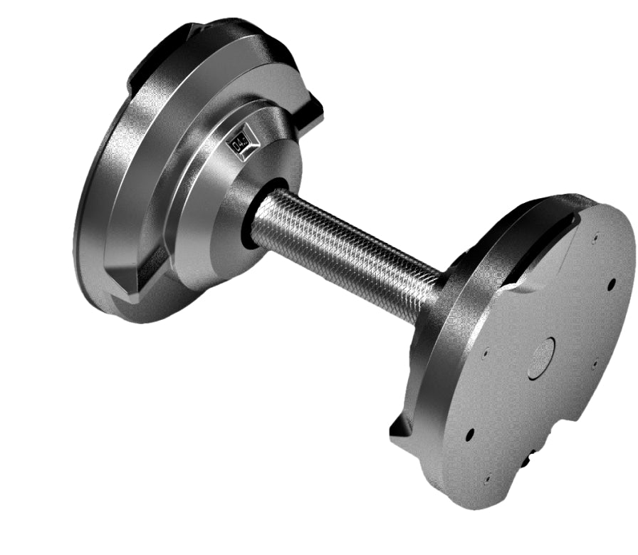 Verstelbare Dumbbell Handle (1 stuk) - Reserveonderdeel voor Optimale Grip - LIONINSIDE