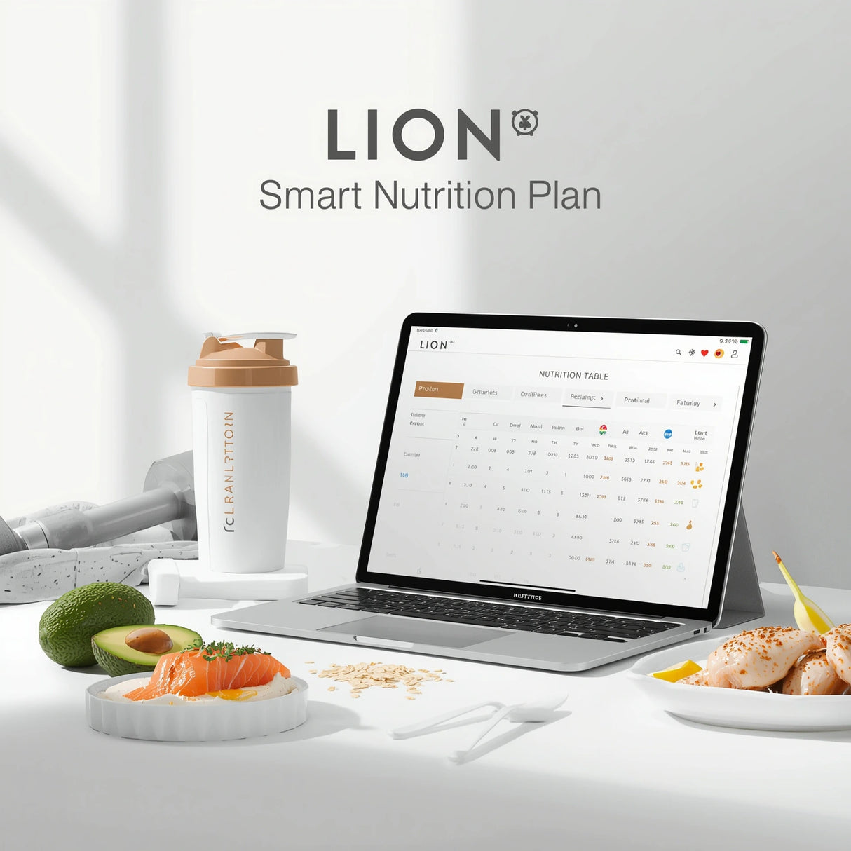 LION® Smart Nutrition Plan – Aanpasbaar Voedingsschema
