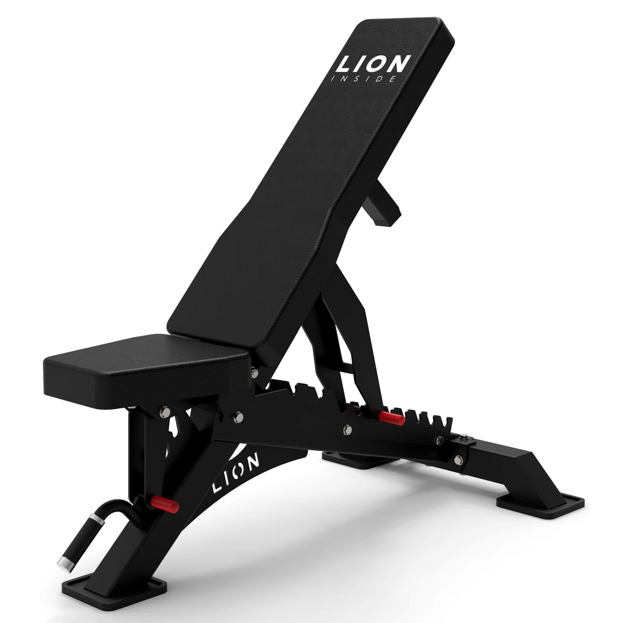 Pro Homegym Bundel – 41,5 kg BlackValor Dumbbells + Valorforge Fitnessbank + TitanRack