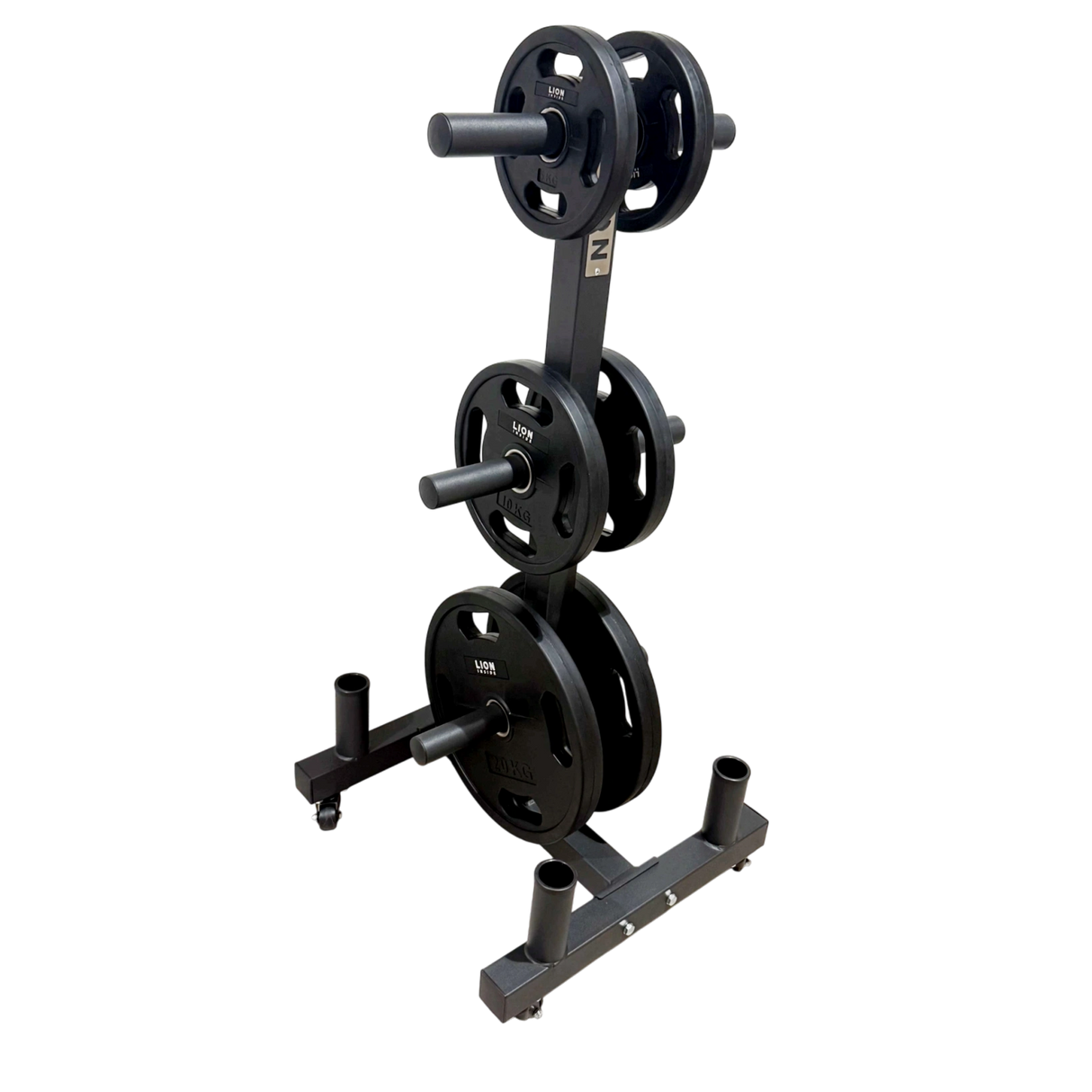 Support de rangement LION® TitanPlate™ PRO (arbre à disques bumper avec roulettes)