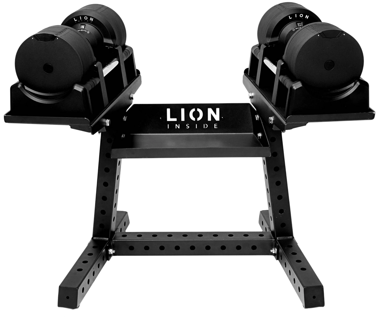 LION® TitanRack™ PRO (zonder wielen) – Stevig Dumbbell Rek Heavy-Duty Halterstandaard