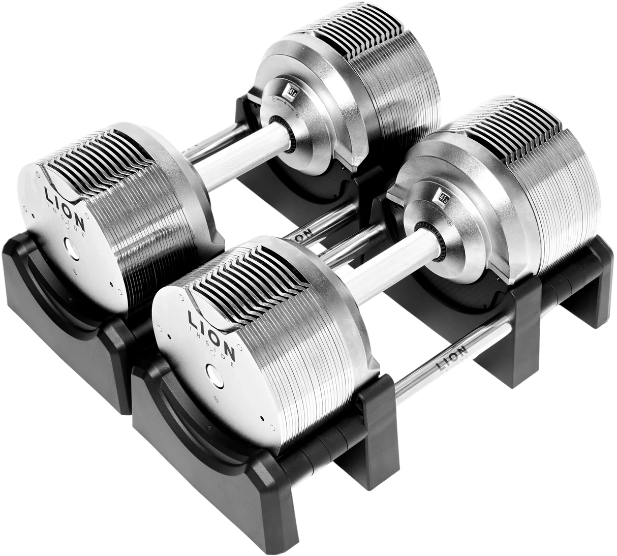 LION® x TITANSILVER™ V5 Verstelbare Dumbbells 4 – 41,5 kg (Set van 2 stuks)