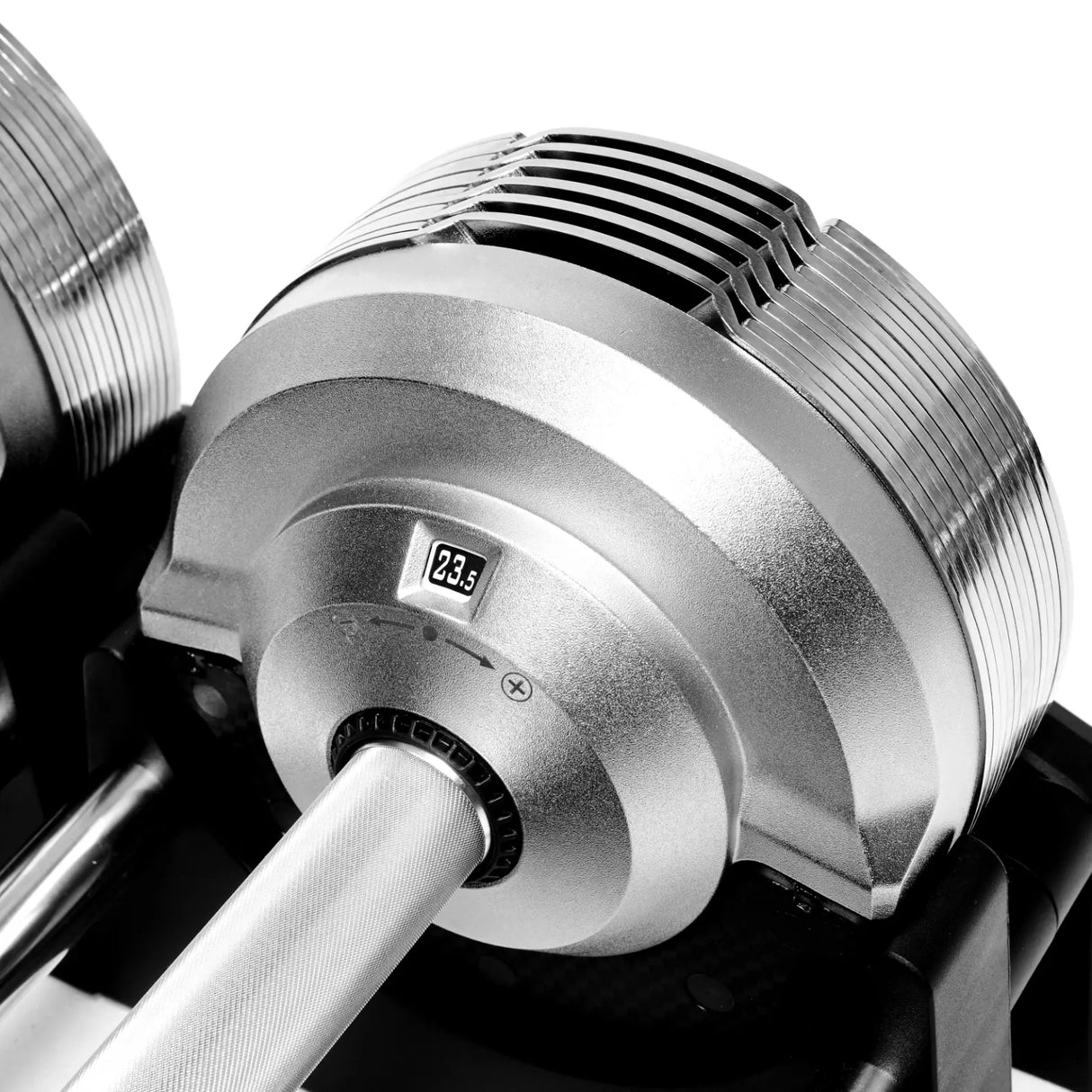 Verstelbare dumbbell set 20–23,5 kg – compacte gewichten die losse dumbbells vervangen