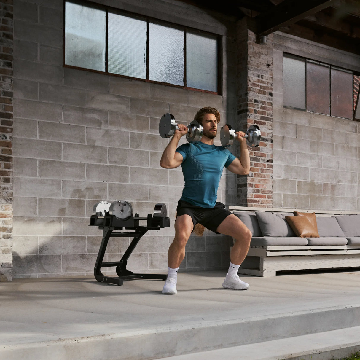 1 piece of LION® x TITANSILVER™ V5 Adjustable Dumbbell 4–41.5 kg