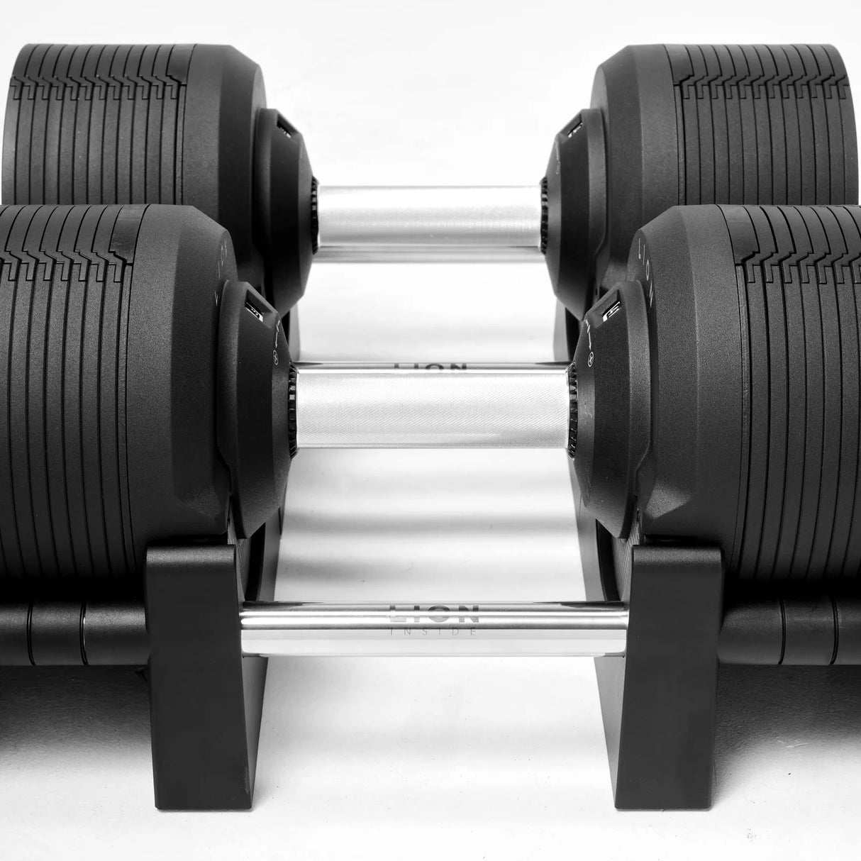 Verstelbare dumbbell met slim draaisysteem – gewicht eenvoudig wisselen in seconden