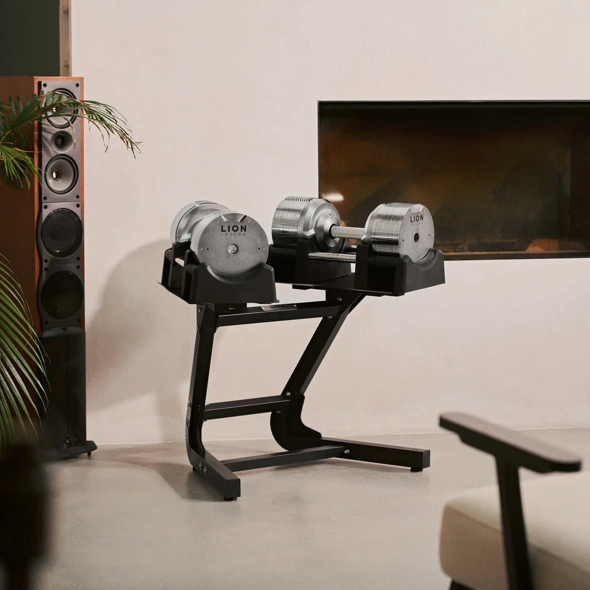 Thuis trainen met verstelbare dumbbells – verstelbare dumbbell set voor krachttraining