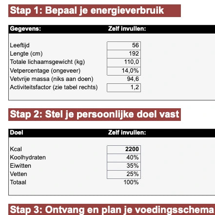 LION® Smart Nutrition Plan – Aanpasbaar Voedingsschema