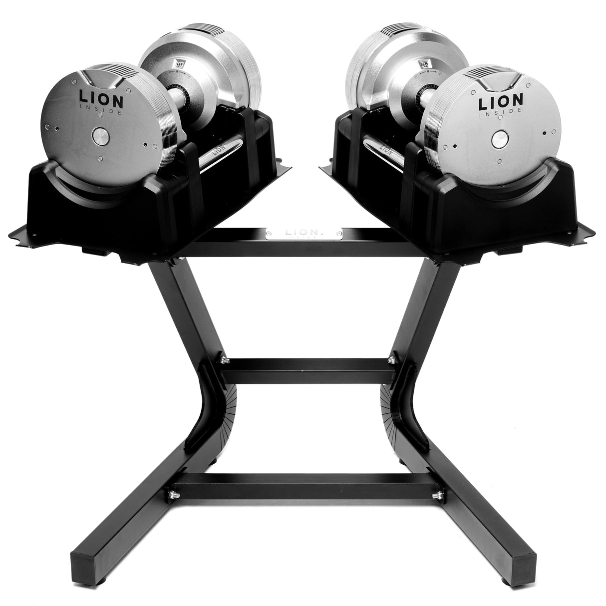 LION® x TITANSILVER™ V5 Verstelbare Dumbbells  4 – 23,5 kg (Set van 2 stuks)