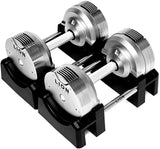 LION® x TITANSILVER™ V5 Verstelbare Dumbbells  4 – 23,5 kg (Set van 2 stuks)