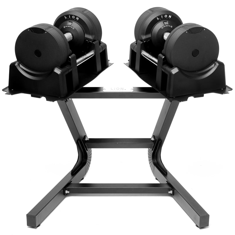 LION® x BLACKVALOR™ V5 Verstelbare Dumbbells 4 – 23,5 kg (Set van 2 stuks) - LIONINSIDE