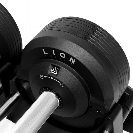LION® x BLACKVALOR™ V5 Verstelbare Dumbbells 4 – 23,5 kg (Set van 2 stuks) - LIONINSIDE