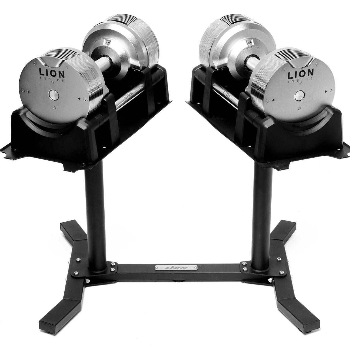 LION® x TITANSILVER™ V5 Verstelbare Dumbbells  4 – 32,5 kg (Set van 2 stuks)