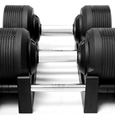 LION® x BLACKVALOR™ V5 Verstelbare Dumbbells 4 - 32,5 kg (Set van 2 stuks) - LIONINSIDE