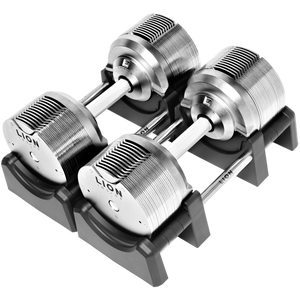 LION® x TITANSILVER™ V5 verstellbare Kurzhanteln 4–41,5 kg (Set mit 2 Stück) 
