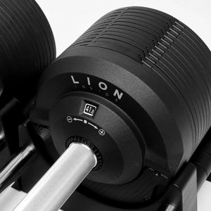 LION® x BLACKVALOR™ V5 Verstelbare Dumbbells  4 – 41,5 kg (Set van 2 stuks) - LIONINSIDE