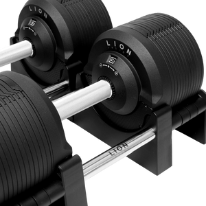 LION® x BLACKVALOR™ V5 Verstelbare Dumbbells  4 – 41,5 kg (Set van 2 stuks) - LIONINSIDE