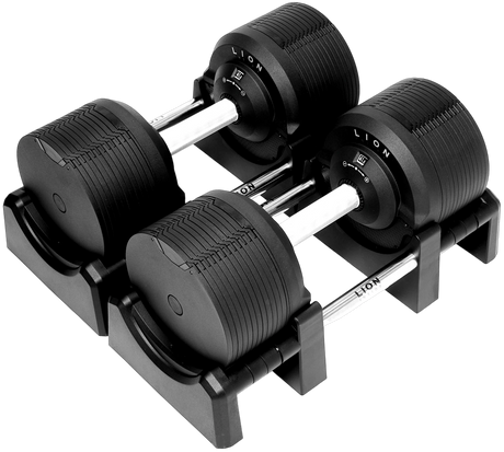 LION® x BLACKVALOR™ V5 Verstelbare Dumbbells  4 – 41,5 kg (Set van 2 stuks) - LIONINSIDE