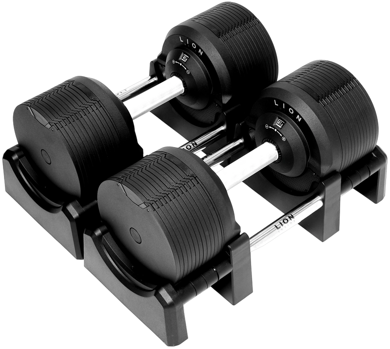 LION® x BLACKVALOR™ V5 Verstelbare Dumbbells  4 – 41,5 kg (Set van 2 stuks) - LIONINSIDE