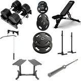 Ultimate Alles-in-1  Homegym Bundel - 41,5 kg BlackValor