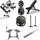 Ultimate Alles-in-1  Homegym Bundel - 41,5 kg TitanSilver