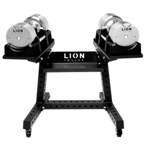 Dumbbell rack voor verstelbare dumbbells – premium onderstel voor homegym