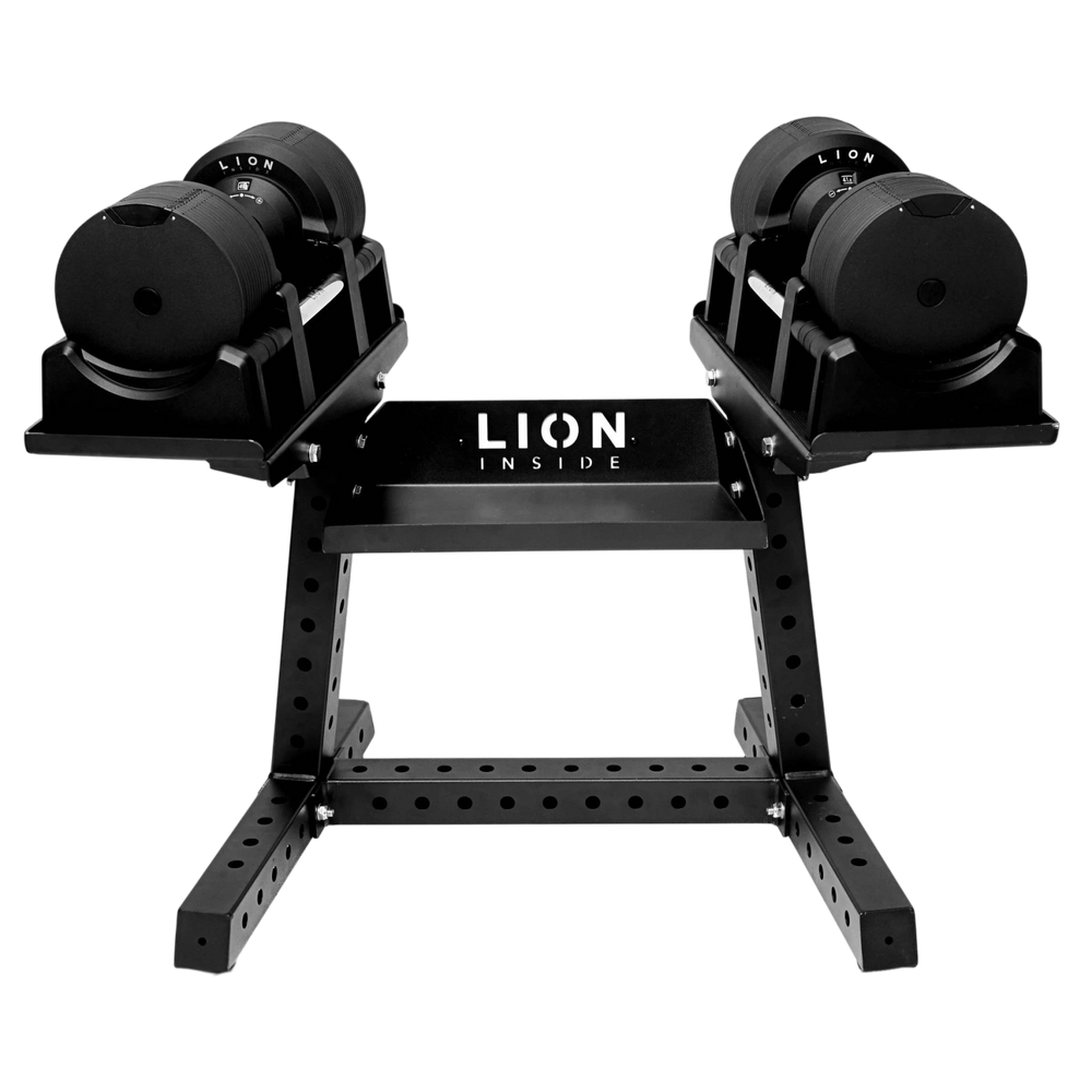 Dumbbellrek voor verstelbare dumbbells