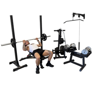 Ultimate Alles-in-1  Homegym Bundel - TitanSilver