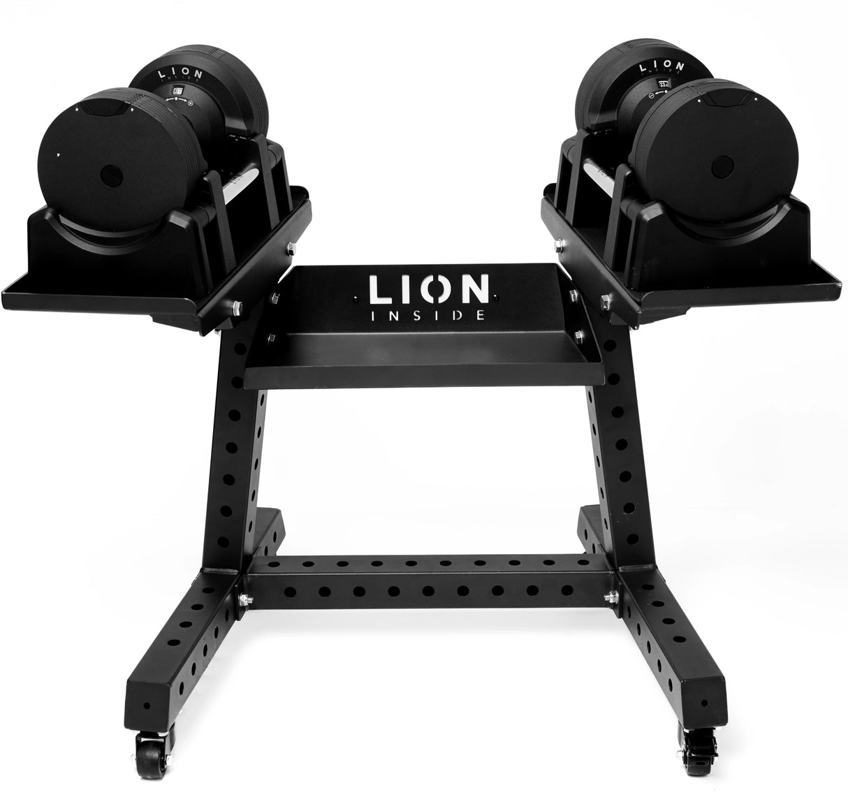 LION® x BLACKVALOR™ V5 Verstellbar Hantelen 4 - 23,5 kg (Set vun 2 Stécker) 