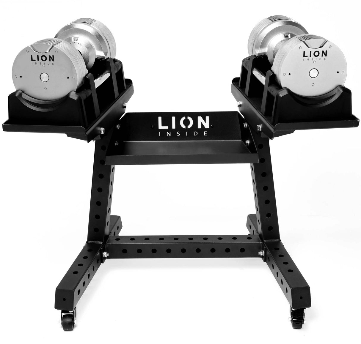 LION® x TITANSILVER™ V5 Verstellbar Hantelen 4 – 23,5 kg (Set vu 2 Stécker) 