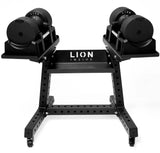 1 sztuka LION® x BLACKVALOR™ V5 Regulowany Hantel 4 - 32,5 kg 