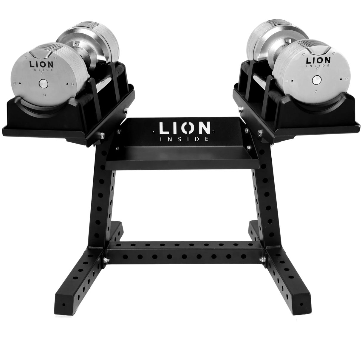 LION® x TITANSILVER™ V5 Verstelbare Dumbbells  4 – 41,5 kg (Set van 2 stuks)