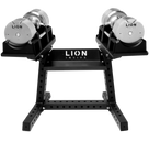 LION® x TITANSILVER™ V5 Verstelbare Dumbbells  4 – 23,5 kg