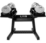 LION® x TITANSILVER™ V5 Verstelbare Dumbbells  4 – 41,5 kg (Set van 2 stuks)