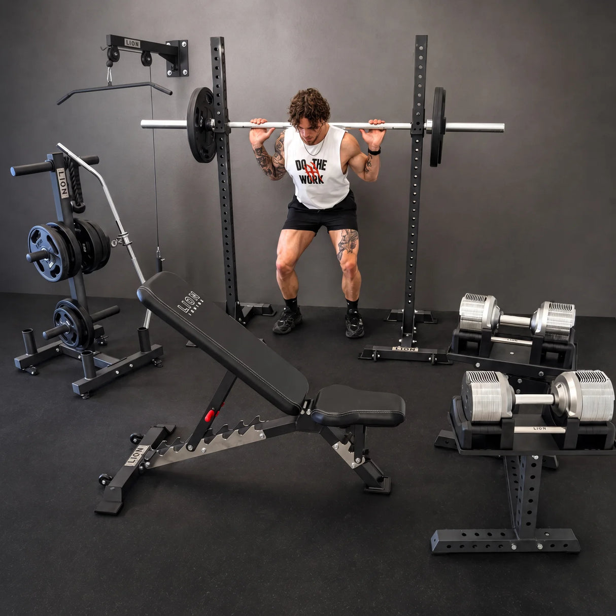 Pack Homegym Tout-en-1 Ultimate - TitanSilver 