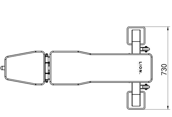 LION® ValorForge™ Weight Bench 