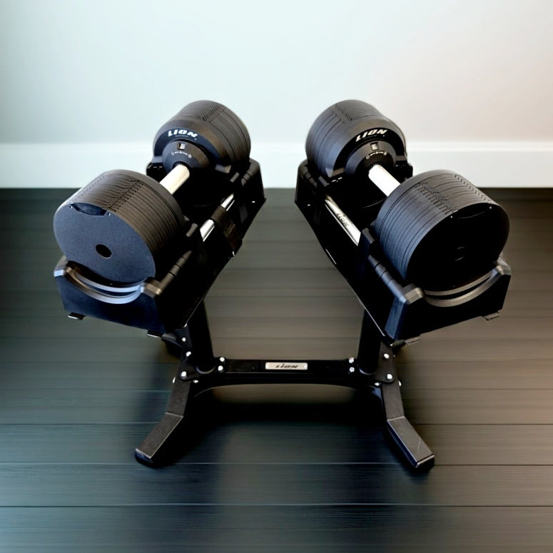 LION® x BLACKVALOR™ V5 Verstelbare Dumbbells 4-41.5 kilogram - LIONINSIDE
