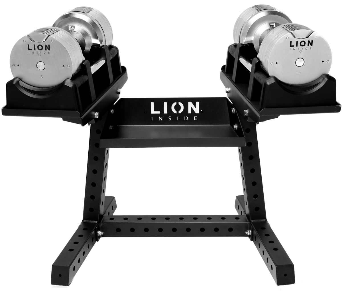 LION® TitanRack™ PRO (zonder wielen) – Stevig Dumbbell Rek Heavy-Duty Halterstandaard