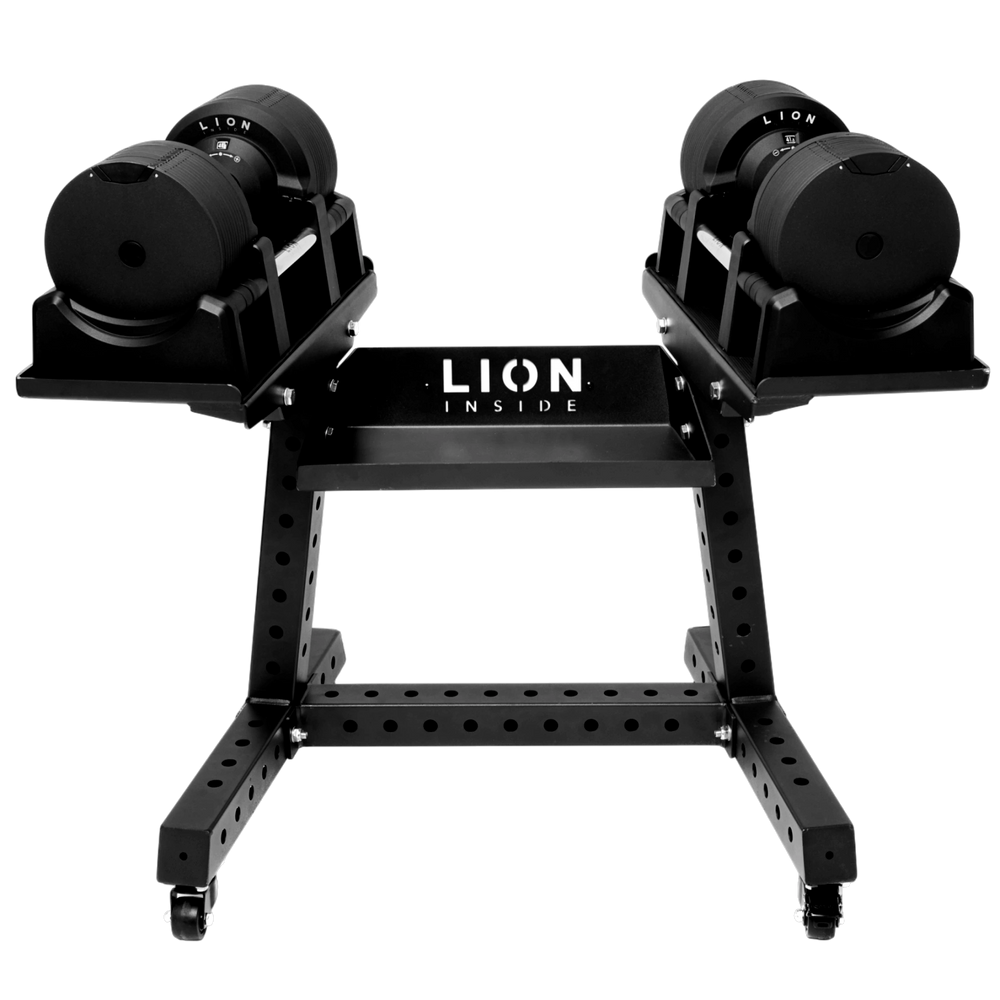 Dumbbell rack voor verstelbare dumbbells – premium onderstel voor homegym
