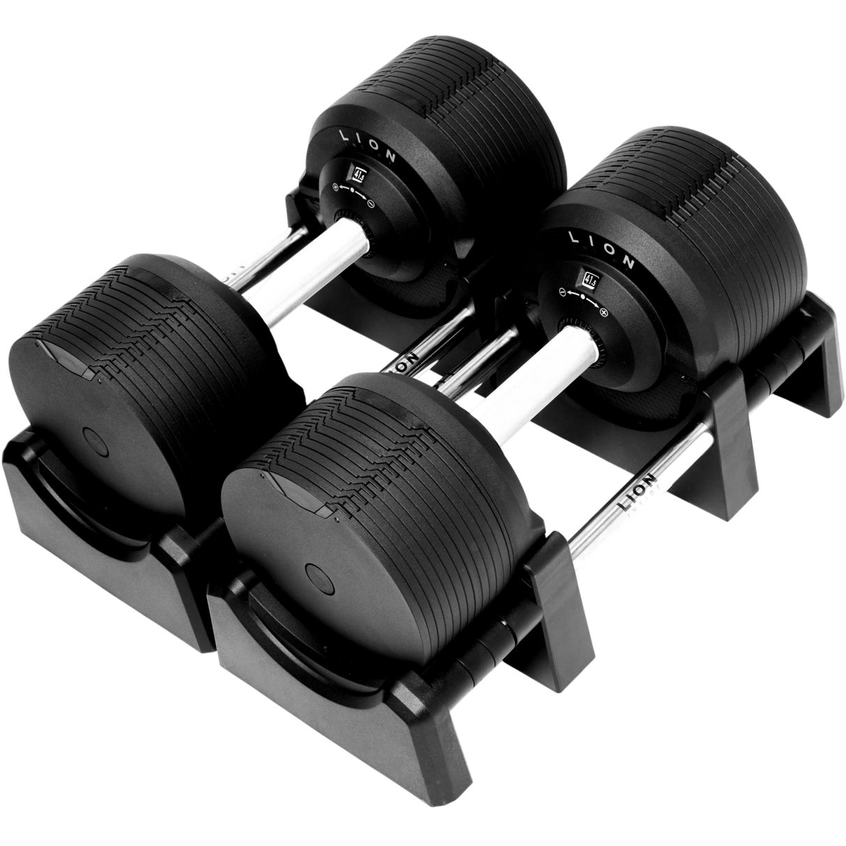 LION® x BLACKVALOR™ V5 Verstellbare Hanteln 4–41,5 kg (Set mit 2 Stück) 
