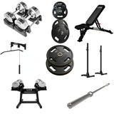 Pack Homegym Tout-en-1 Ultimate - TitanSilver 