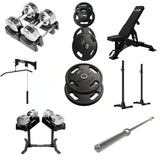 Pack Homegym Tout-en-1 Ultimate - TitanSilver 