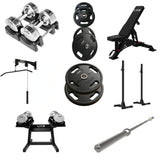Pack Homegym Tout-en-1 Ultimate - TitanSilver 