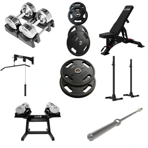 Ultimate Alles-in-1  Homegym Bundel - TitanSilver