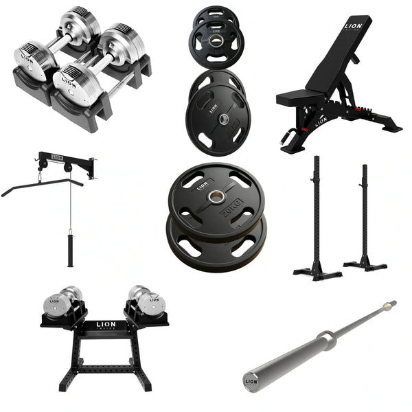 Ultimate Alles-in-1  Homegym Bundel - TitanSilver