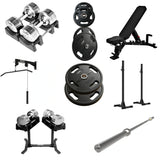 Pack Homegym Tout-en-1 Ultimate - TitanSilver 