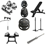 Pack Homegym Tout-en-1 Ultimate - TitanSilver 