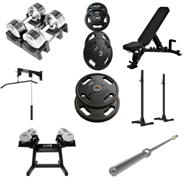 Ultimate Alles-in-1  Homegym Bundel - TitanSilver
