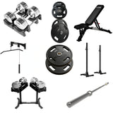Pack Homegym Tout-en-1 Ultimate - TitanSilver 