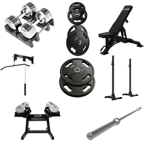Ultimate Alles-in-1  Homegym Bundel - TitanSilver