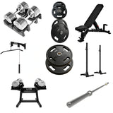 Pack Homegym Tout-en-1 Ultimate - TitanSilver 
